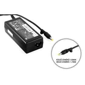   HP Compaq DC359A 18.5V 3.5A 65W sárga végű gyári új töltő (380467-001, 239704-001)