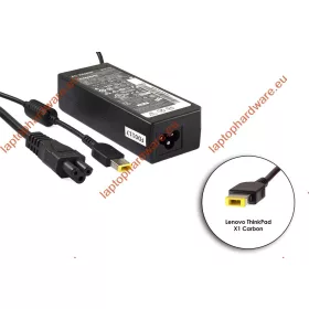   Lenovo 20V 4.5A 90W használt töltő, sárga téglalap alakú csatlakozóval