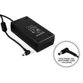   Sony 19.5V 7.7A 150W helyettesítő új töltő (PCGA-AC19V9)
