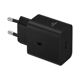   SAMSUNG Galaxy hálózati töltő Type-C aljzat (45W, EP-T4510EBE, PD gyorstöltő 2.0, OEM) FEKETE