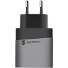 TACTICAL MICROGRID hálózati töltő USB+Type-C aljzat (45W, GaN, PD gyorstöltő 3.0) SÖTÉTSZÜRKE