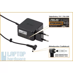   Asus VivoBook X201E, X202E 19V 1.75A 33W használt netbook töltő (EXA1206EH, AD890026)