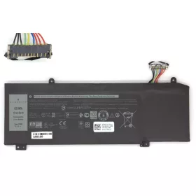  Dell Alienware M15, M17, G5 5590, G7 7590, G7 7790 gyári új 4 cellás 3750mAh akkumulátor (60Wh) (1F22N)