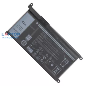   Dell YRDD6 helyettesítő új 3 cellás 3400mAh 42Wh akkumulátor (YRDD6)