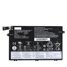   Lenovo ThinkPad E480, E580, E14, E15 helyettesítő új 3 cellás 3980mAh akkumulátor (01AV445, 5B10W13888, L17M3P51)