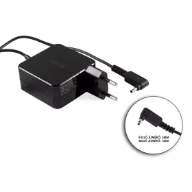   Asus ZenBook UX21, UX31 19V 2.37A 45W töltő (45W19V) (csatlakozó átmérő: 3mm/1mm)