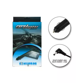   HP 19V 1.58A 30W (4mm/1.7mm) helyettesítő új autós netbook töltő (PPP018H, 493092-001)