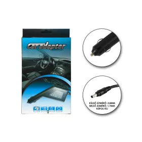   HP 19V 4.74A 90W (4,8mm-1,7mm kúpos jack) helyettesítő új autós töltő (PA-1900-18H1,101880-001)