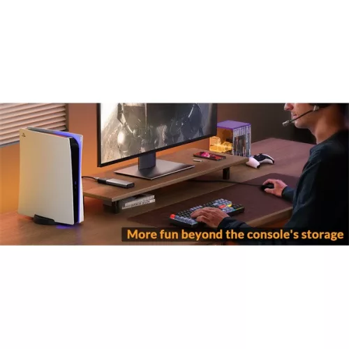 Orico Külső M.2 ház - IDPWM2-G2A-GY (USB-C 3.2 Gen2 -> M.2 NVMe, Max.: 8TB, 10 Gbps)