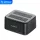 Orico HDD/SSD Dokkoló - 6829C3-C-EU-BK (2x 2,5"/3,5" HDD/SSD -> USB-A, Offline klón funkció, Max.: 36TB, fekete)