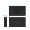 Orico Külső HDD Ház 3.5" - 3569S3-EU (USB-A 3.0, Max.: 10TB, fekete)