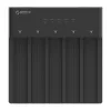 Orico HDD/SSD Dokkoló - 6558US3-C-EU /125/ (5x 2,5"/3,5" HDD/SSD -> USB-A, Max.: 16TB, fekete)