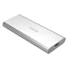 Orico Külső M.2 ház - M2G-C3-SV (M.2, USB-C 3.1, Max.: 2 TB, 5 Gbps, ezüst)
