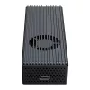 Orico Külső M.2 ház - M2PVC3-G20-BK/49/ (USB-C 3.2 Gen2x2 -> M.2 NVMe, Max.: 2TB, 20 Gbps)