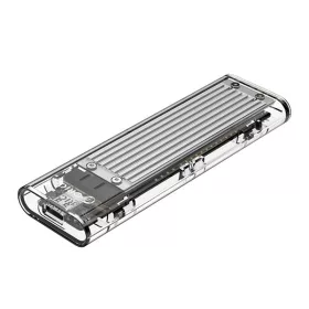   Orico Külső M.2 ház - TCM2-C3-BK/19/ (USB-C 3.1 -> M.2 NVMe, Max.: 2TB, 10 Gbps, fekete)