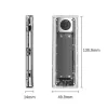 Orico Külső M.2 ház - TCM2-G20-BK (USB-A -> M.2 NVMe(M-key; B&M Key), Max.: 8TB, 20 Gbps, fekete)