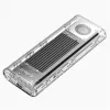 Orico Külső M.2 ház - ORICO-TCM2-U4-BK-BP (USB-C 3.1 -> M.2 NVMe, Max.: 2TB, 10 Gbps, fekete)
