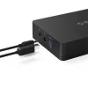 Orico Külső M.2 ház - ORICO-M2D-U3-SV (USB-C 3.0-> M.2 NVMe, Max.: 2TB, 10 Gbps, szürke)