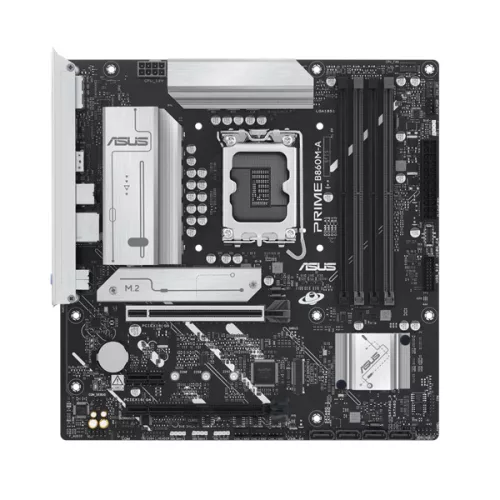 Asus Alaplap - Intel PRIME B860M-A-CSM s1851 (B860, 4xDDR5 8666+MHz, 4xSATA3, 2xM.2, HDMI+2xDP)