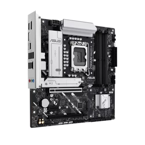 Asus Alaplap - Intel PRIME B860M-A-CSM s1851 (B860, 4xDDR5 8666+MHz, 4xSATA3, 2xM.2, HDMI+2xDP)