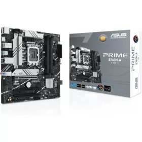   Asus Alaplap - Intel PRIME B760M-A D4-CSM s1700 (B760, 4xDDR4 5333MHz, 4xSATA3, 2xM.2, 2xHDMI+1xDP)