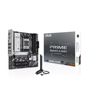   Asus Alaplap - AMD PRIME B840M-A WIFI AM5 (B840, ATX, 4xDDR5 7600+MHz, 4xSATA3, 3x M.2, HDMI+2xDP)