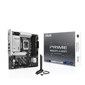   Asus Alaplap - Intel PRIME B860M-A WIFI s1851 (B860, 4xDDR5 8666+MHz, 4xSATA3, 2xM.2, HDMI+2xDP)