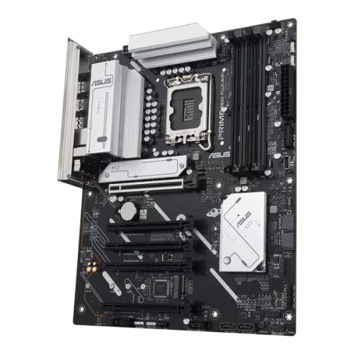 Asus Alaplap - Intel PRIME B860-PLUS WIFI s1851 (B860, 4xDDR5 8666+MHz, 4xSATA3, 2xM.2, HDMI+DP)