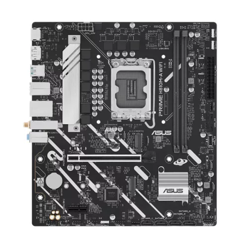 Asus Alaplap - Intel PRIME H810M-A WIFI s1851 (B860, 2xDDR5 6400+MHz, 4xSATA3, 2xM.2, HDMI+DP)