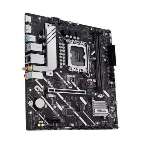 Asus Alaplap - Intel PRIME H810M-A WIFI s1851 (B860, 2xDDR5 6400+MHz, 4xSATA3, 2xM.2, HDMI+DP)