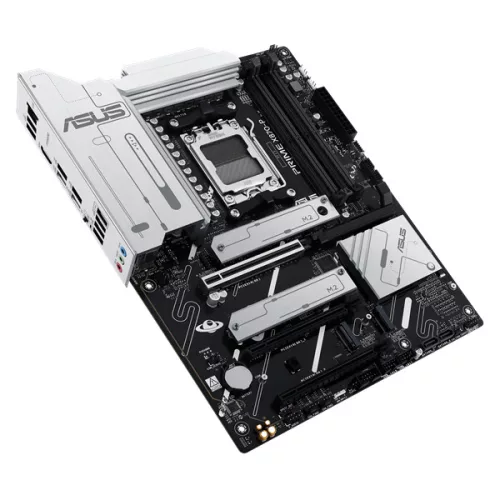 Asus Alaplap - AMD PRIME X870-P AM5 (X870, ATX, 4xDDR5 8000+MHz, 2xSATA3, 4x M.2, HDMI+USB4)