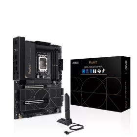   Asus Alaplap - Intel PROART Z890-CREATOR WIFI LGA1851 (Z890, ATX, 4xDDR5 9066+MHz, 4xSATA3, 5xM.2, HDMI+3xTB)