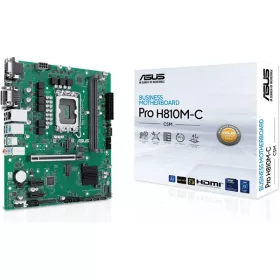   Asus Alaplap - Intel PRO H810M-C-CSM s1851 (B860, 2xDDR5 6400+MHz, 4xSATA3, 2xM.2, HDMI+DP+DVI+VGA)