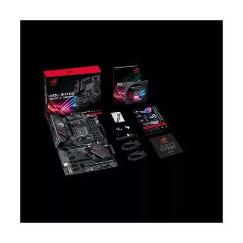 Asus Alaplap - AMD ROG STRIX B550-F GAMING AM4 (B550, 4xDDR4 4800MHz, 6xSATA3, 2x M.2, HDMI+DP)