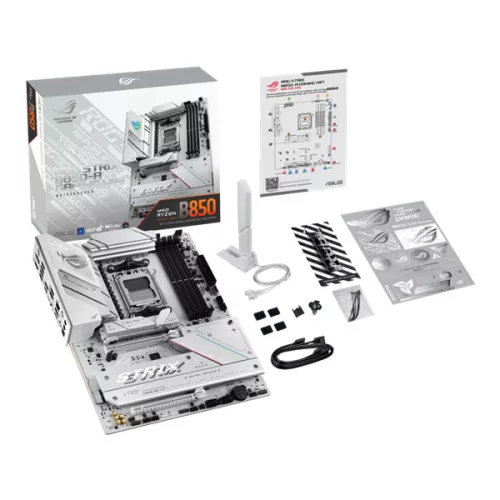 Asus Alaplap - AMD ROG STRIX B850-A GAMING WIFI AM5 (B850, ATX, 4xDDR5 8000+MHz, 2xSATA3, 4x M.2, HDMI+DP)