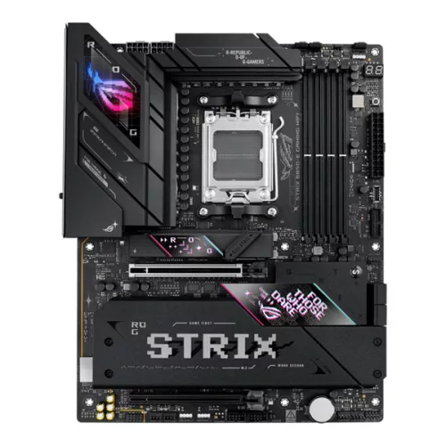 Asus Alaplap - AMD ROG STRIX B850-E GAMING WIFI AM5 (B850, ATX, 4xDDR5 8000+MHz, 4xSATA3, 5x M.2, HDMI+DP+USB4)