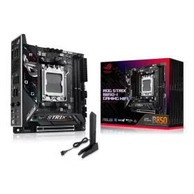   Asus Alaplap - AMD ROG STRIX B850-I GAMING WIFI AM5 (B850, ATX, 2xDDR5 8400+MHz, 2xSATA3, 2x M.2, HDMI+USB-C)