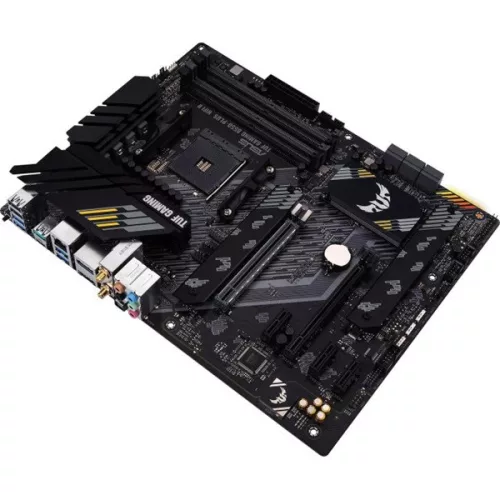 Asus Alaplap - AMD TUF GAMING B550-PLUS WIFI II AM4 (B550, 4xDDR4 4800MHz, 6xSATA3, 2x M.2, 4xUSB2.0, 8xUSB3.2)