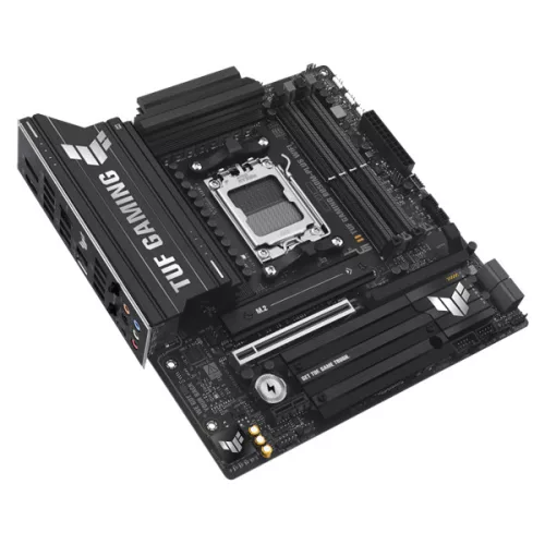 Asus Alaplap - AMD TUF GAMING B850M-PLUS WIFI AM5 (B850, ATX, 4xDDR5 8000+MHz, 4xSATA3, 3x M.2, HDMI+DP)