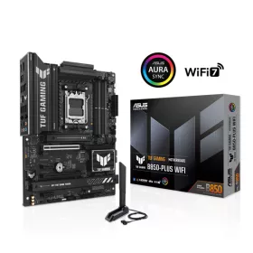   Asus Alaplap - AMD TUF GAMING B850-PLUS WIFI AM5 (B850, ATX, 4xDDR5 8000+MHz, 4xSATA3, 3x M.2, HDMI+DP)