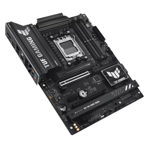 Asus Alaplap - AMD TUF GAMING B850-PLUS WIFI AM5 (B850, ATX, 4xDDR5 8000+MHz, 4xSATA3, 3x M.2, HDMI+DP)