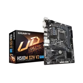   Gigabyte Alaplap - Intel H510M S2H V2 s1200 (H510, 2xDDR4 3200MHz, 1xGBE LAN, 4xSATA3, M.2, 8xUSB2.0, 4xUSB3.2)