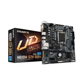   Gigabyte Alaplap - Intel H610M S2H s1700 (H610, 2xDDR4 3200MHz, 1xGBE LAN, 4xSATA3, M.2, 8xUSB2.0, 4xUSB3.1)