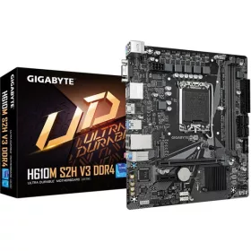   Gigabyte Alaplap - Intel H610M S2H V3 DDR4 s1700 (H610, 2xDDR4 3200MHz, 1xGBE LAN, 4xSATA3, M.2, 8xUSB2.0, 4xUSB3.1)