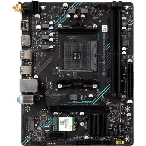 Maxsun Alaplap - AMD MS-B450M GAMING WIFI AM4 (B450, mATX, 2xDDR4 2666MHz, 2xSATA3, M.2, HDMI, DP)