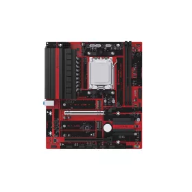   Maxsun Alaplap - AMD MS-B650M I-CAFE AM5 (B650, mATX, 2xDDR5 8000MHz, 2xSATA3, 2xM.2, HDMI)