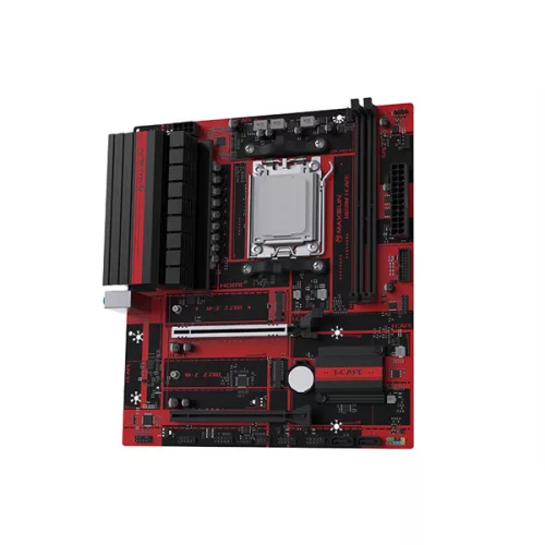 Maxsun Alaplap - AMD MS-B650M I-CAFE AM5 (B650, mATX, 2xDDR5 8000MHz, 2xSATA3, 2xM.2, HDMI)