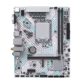   Maxsun Alaplap - Intel MS-B660M GAMING WIFI ICE s1700 (B660, mATX, 2xDDR4 3200MHz, 3xSATA3, M.2, HDMI, D-sub)
