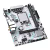 Maxsun Alaplap - Intel MS-B660M GAMING WIFI ICE s1700 (B660, mATX, 2xDDR4 3200MHz, 3xSATA3, M.2, HDMI, D-sub)