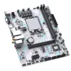 Maxsun Alaplap - Intel MS-B660M GAMING WIFI ICE s1700 (B660, mATX, 2xDDR4 3200MHz, 3xSATA3, M.2, HDMI, D-sub)